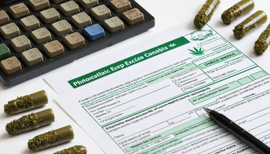 Canadian cannabis excise stamps and CRA tax documentation for cannabis businesses